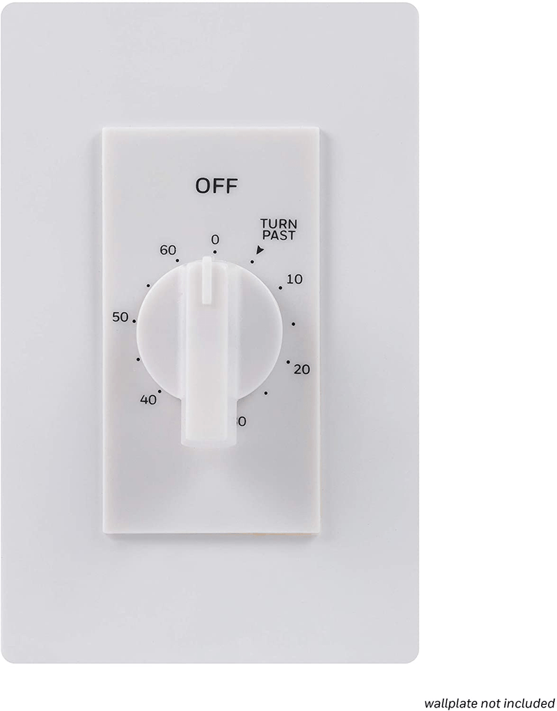 UltraPro 24-Hour Mechanical in-Wall, Dial Timer, 30-Minute Intervals, Push Pins, Neutral Wire Required, Override Switch, Single-Pole, Ideal for Lights, LED, CFL, 41092, White. Home & Garden > Lighting Accessories > Lighting Timers UltraPro 60-Minutes | 1 Pack  