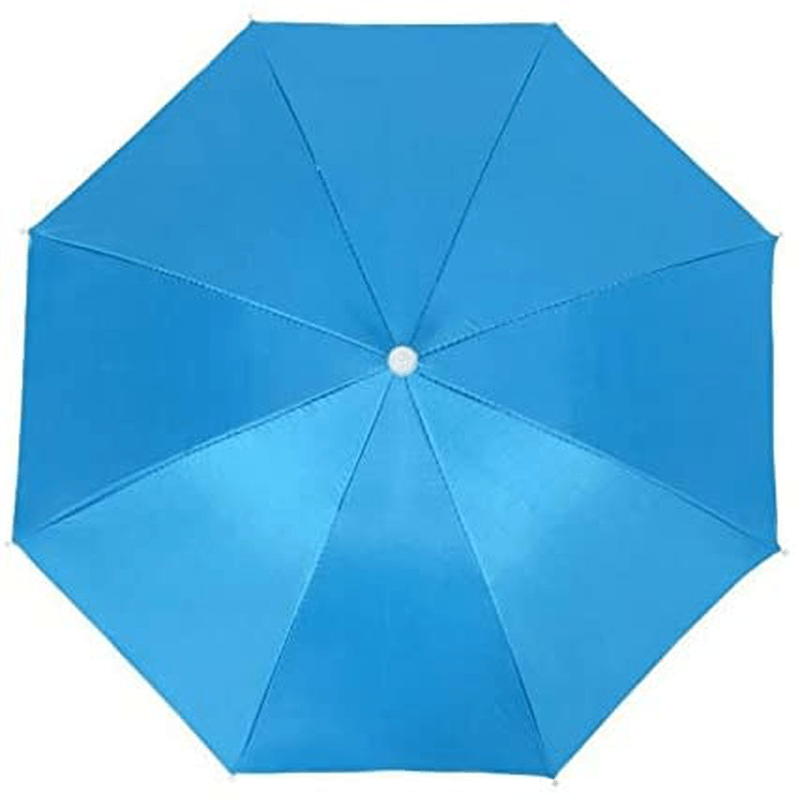 Umbrella Hat Headwear for Outdoor Fishing Gardening Beach (blue) Home & Garden > Lawn & Garden > Outdoor Living > Outdoor Umbrella & Sunshade Accessories XINYIYUAN Default Title  