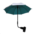 Umenice Baby Stroller Sun Protection Parasol UPF 50+ UV Protect Pushchair Sun Parasol Green