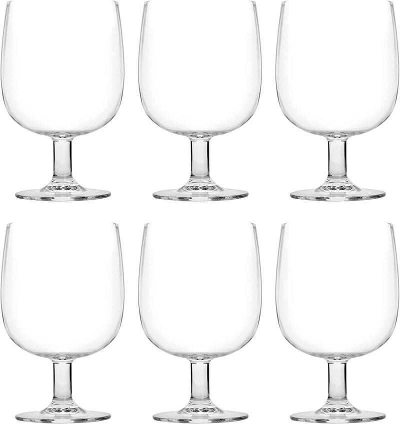 Unbreakable 15-Ounce Acrylic Plastic Red Wine Glass - Shatterproof, Reusable, Dishwasher Safe, BPA Free(Set of 6) (SMOKE, 6) Home & Garden > Kitchen & Dining > Tableware > Drinkware Xinguo yefu plastic Clear 6 