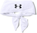 Under Armour Adult Tie Headband Sporting Goods > Outdoor Recreation > Winter Sports & Activities Under Armour Accessories White (100)/Black One Size 