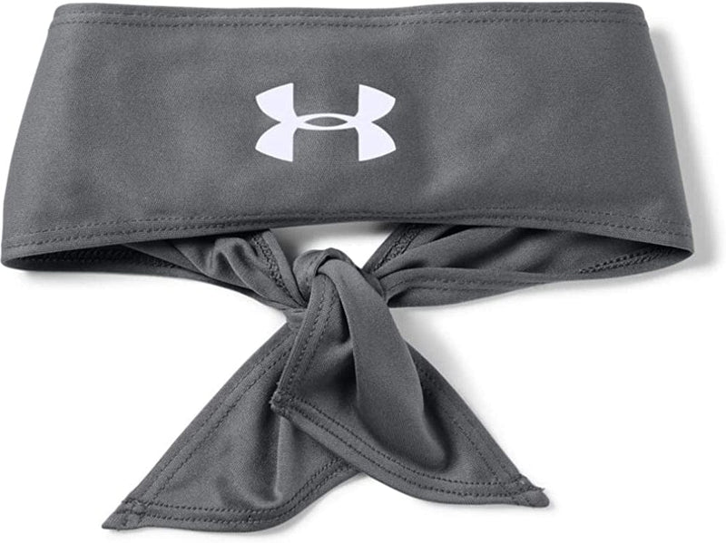Under Armour Adult Tie Headband Sporting Goods > Outdoor Recreation > Winter Sports & Activities Under Armour Accessories Graphite (040)/White One Size 