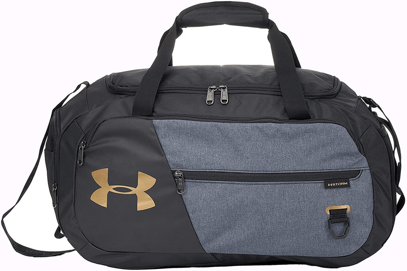 Under Armour Adult Undeniable Duffle 4.0 Gym Bag Home & Garden > Household Supplies > Storage & Organization Under Armour Black (006)/Metallic Gold Luster Small 