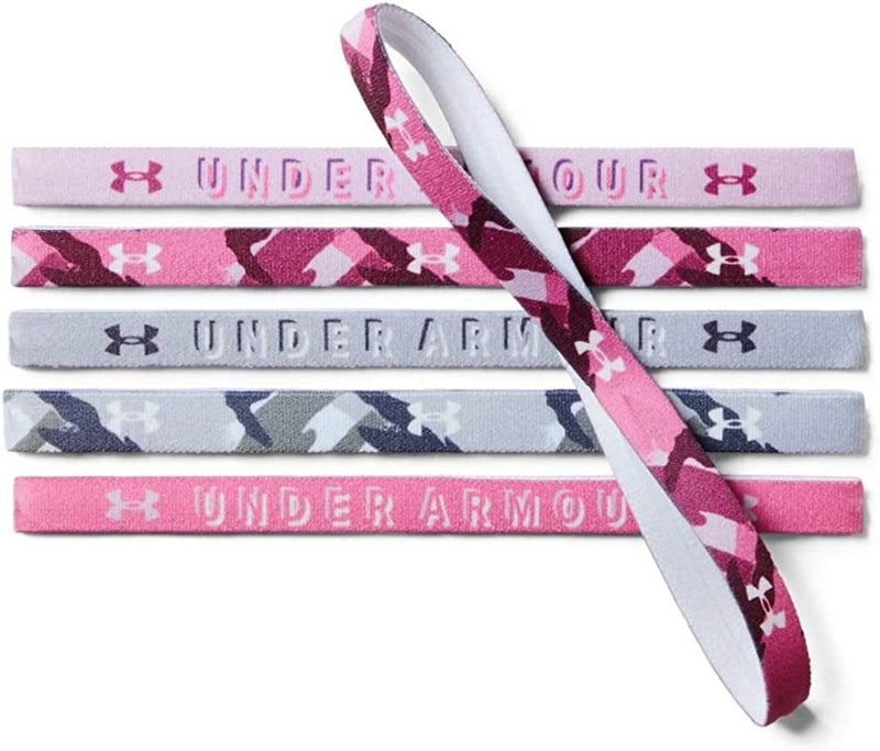 Under Armour Girls' Graphic Headbands 6-Pack Sporting Goods > Outdoor Recreation > Winter Sports & Activities Under Armour Apparel Pink Fog (694)/Pink Quartz One Size 