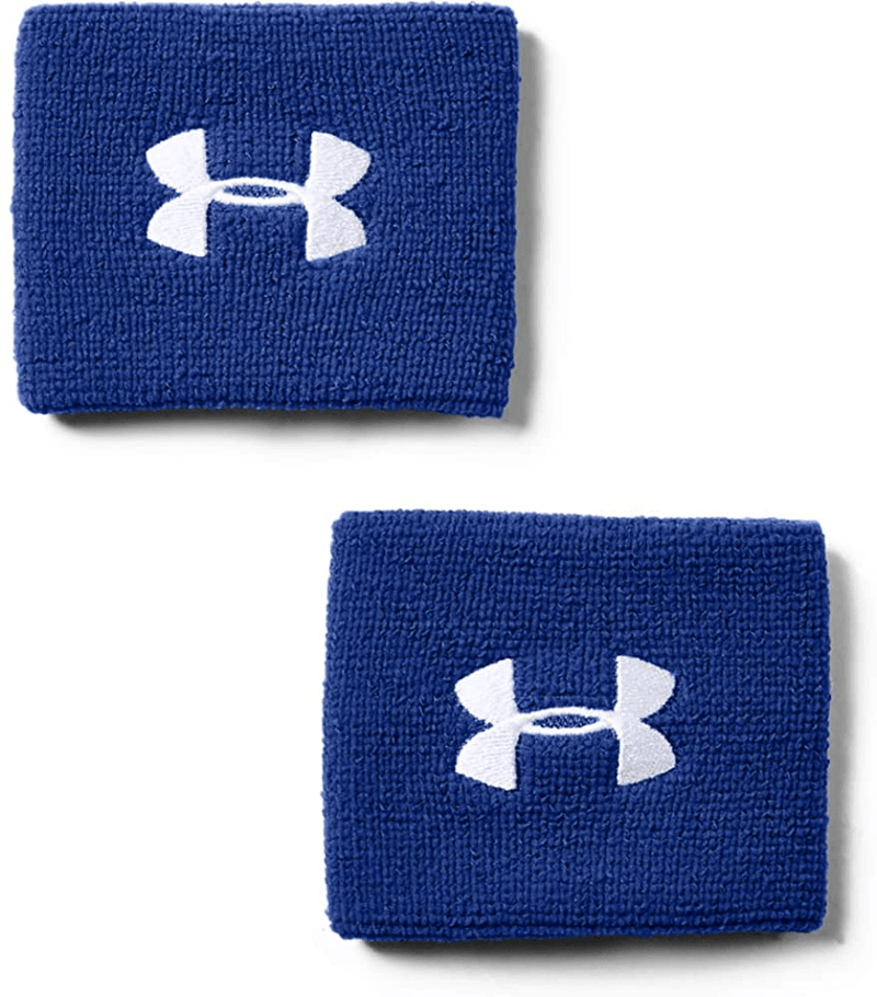 Under Armour Men's 3-inch Performance Wristband 2-Pack Sporting Goods > Outdoor Recreation > Winter Sports & Activities Under Armour Royal (400)/White One Size Fits All 