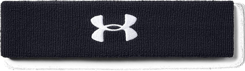 Under Armour Men'S Performance Headband Sporting Goods > Outdoor Recreation > Winter Sports & Activities Under Armour Accessories Black (001)/White One Size 
