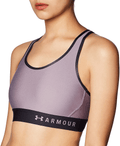 Under Armour Women's Armour Mid Keyhole Sports Bra Apparel & Accessories > Clothing > Underwear & Socks > Bras Under Armour Slate Purple (585)/Slate Purple Small 