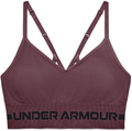 Under Armour Women's Seamless Low Impact Long Bra Apparel & Accessories > Clothing > Underwear & Socks > Bras Under Armour Apparel Ash Plum (554)/Black X-Small 