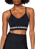 Under Armour Women's Seamless Low Impact Long Bra Apparel & Accessories > Clothing > Underwear & Socks > Bras Under Armour Black (001)/Halo Gray X-Large 