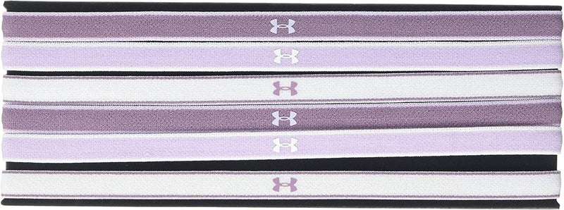Under Armour Womens Mini Athletic Headbands, 6-Pack Sporting Goods > Outdoor Recreation > Winter Sports & Activities Under Armour Accessories Purple Prime (521)/Onyx White One Size 
