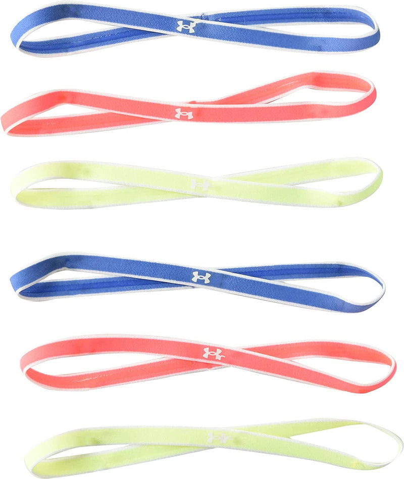 Under Armour Womens Mini Athletic Headbands, 6-Pack Sporting Goods > Outdoor Recreation > Winter Sports & Activities Under Armour Pale Moonlight (912)/River One Size 