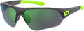 Under Armour Youth UA Playmaker Jr. Wrap Sunglasses Sporting Goods > Outdoor Recreation > Winter Sports & Activities Under Armour Gray Green/Green Multi 69 Millimeters 