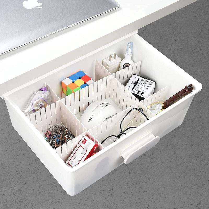 Under Desk Drawer[X-Large], Self-Adhesive under Desk Storage, Desk Drawer Organizer for Office Home Stationery
