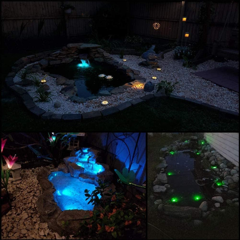 Underwater Led Lights with Remote, Waterproof Multi Color Submersible Led Lights Battery Operated Pool Lights for Halloween Christmas Party-10 Pack Home & Garden > Pool & Spa > Pool & Spa Accessories Alebew   
