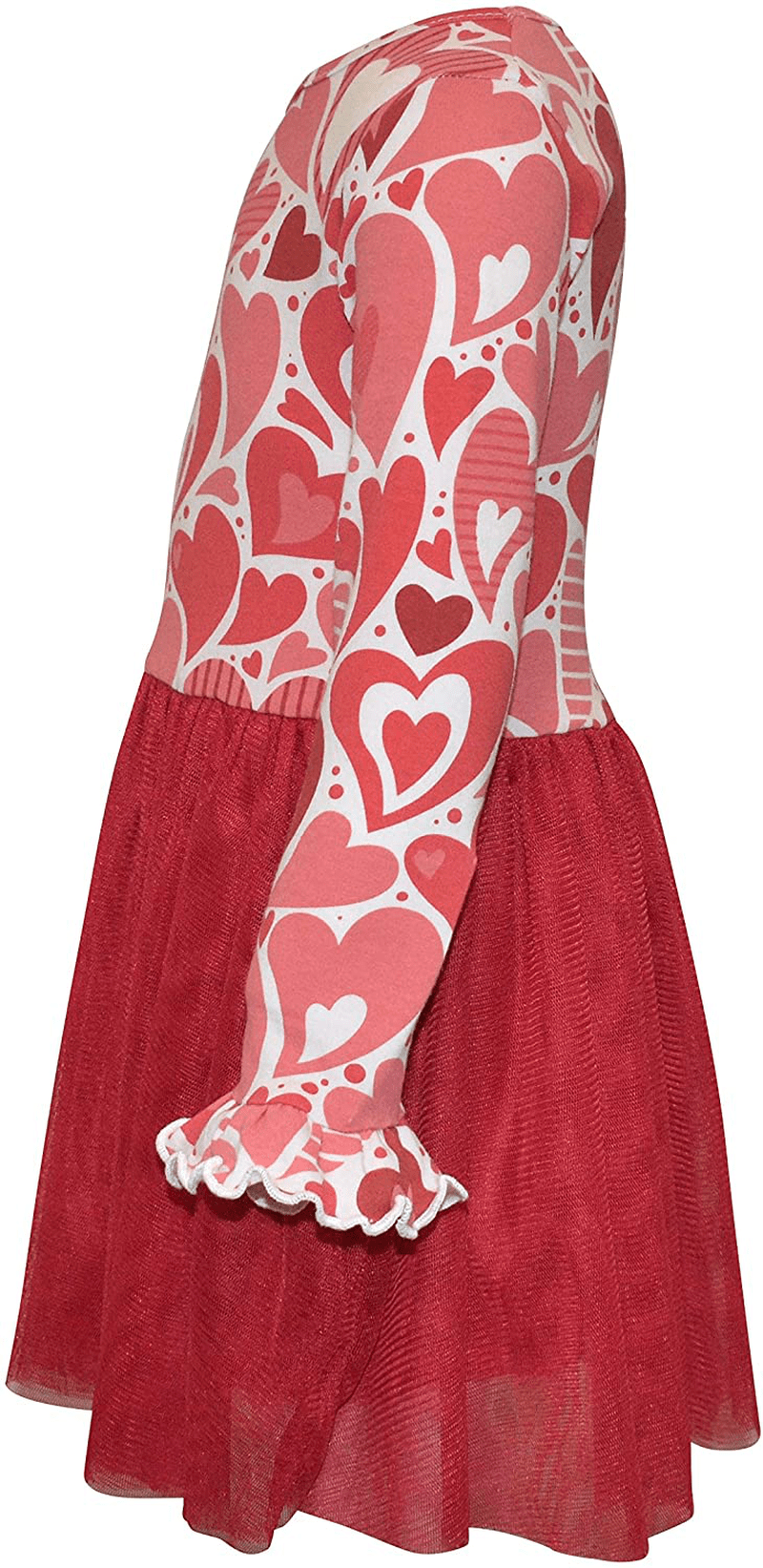 Unique Baby Girls Long Sleeve Valentines Day Tutu Dress Home & Garden > Decor > Seasonal & Holiday Decorations Unique Baby   