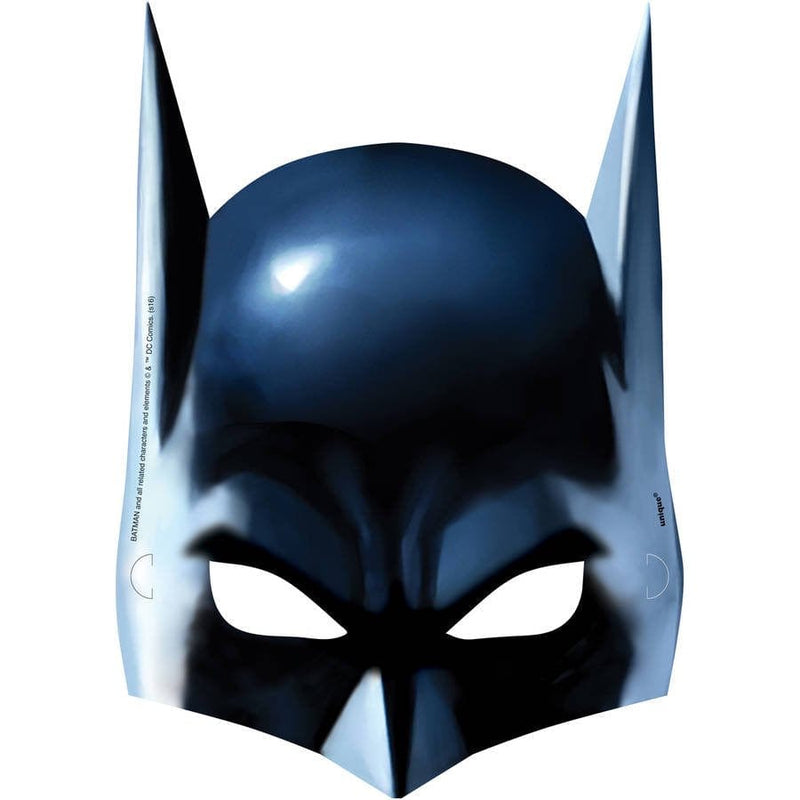 Unique Industries Batman Multi-Color Cardstock Birthday Costume Mask, for Child Apparel & Accessories > Costumes & Accessories > Masks Unique Industries   