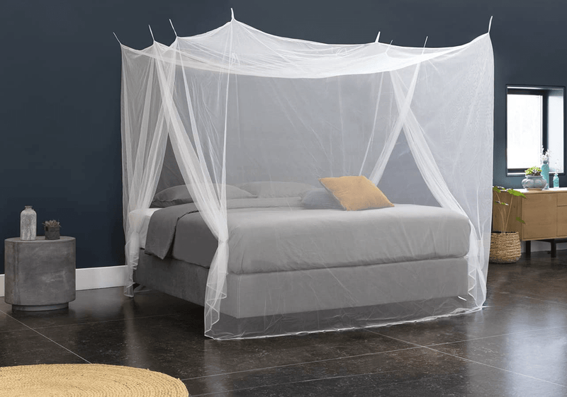 Universal Backpackers Mosquito Net for Single to King-Sized Beds – 2 Side Openings & 6 Hanging Loops – Decorative Rectangular Shape for Home & Travel – Bed Canopy Hanging Kit & Carrying Bag Included Sporting Goods > Outdoor Recreation > Camping & Hiking > Mosquito Nets & Insect Screens Universal Backpackers   