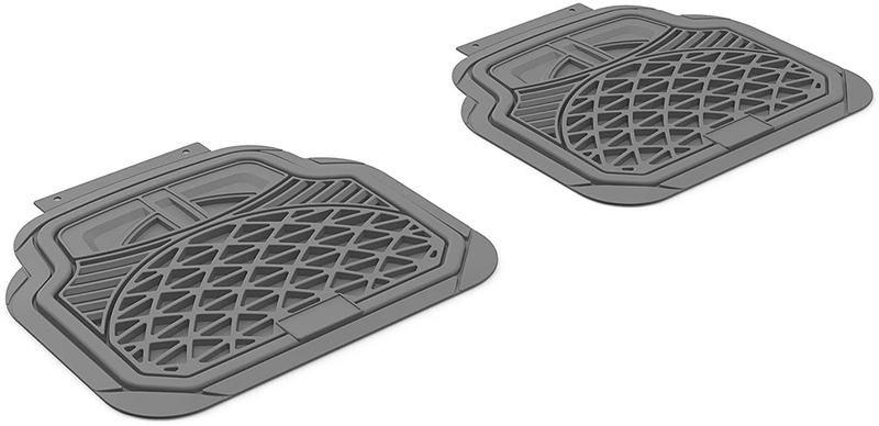 Universal Rubber Floor Mats All Season Custom Fit All Cars 4 Piece Grey Vehicles & Parts > Vehicle Parts & Accessories > Motor Vehicle Parts > Motor Vehicle Seating AG PARTS ONLINE   