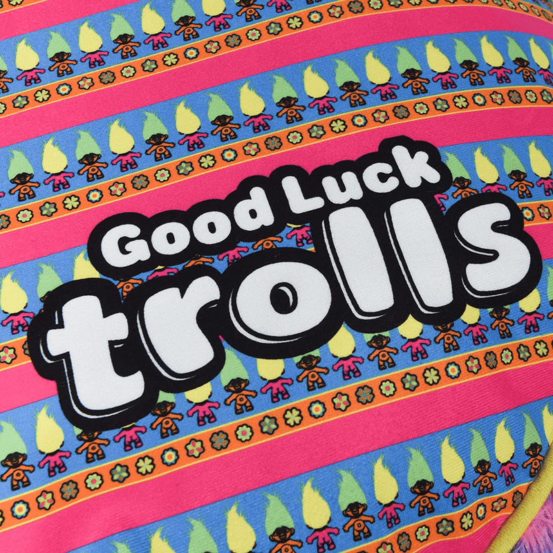 Universal Studios Trolls Dog Napper Bed | Soft Dog Bed, Multicolor Rainbow Dog Bed | Comfortable Dog Bed for Dogs | Pet Bed, Dog Mat, Crate Bed, Puppy Bed, Trolls Dog Bed, One Size (FF16803) Animals & Pet Supplies > Pet Supplies > Dog Supplies > Dog Beds Universal Studios Trolls   