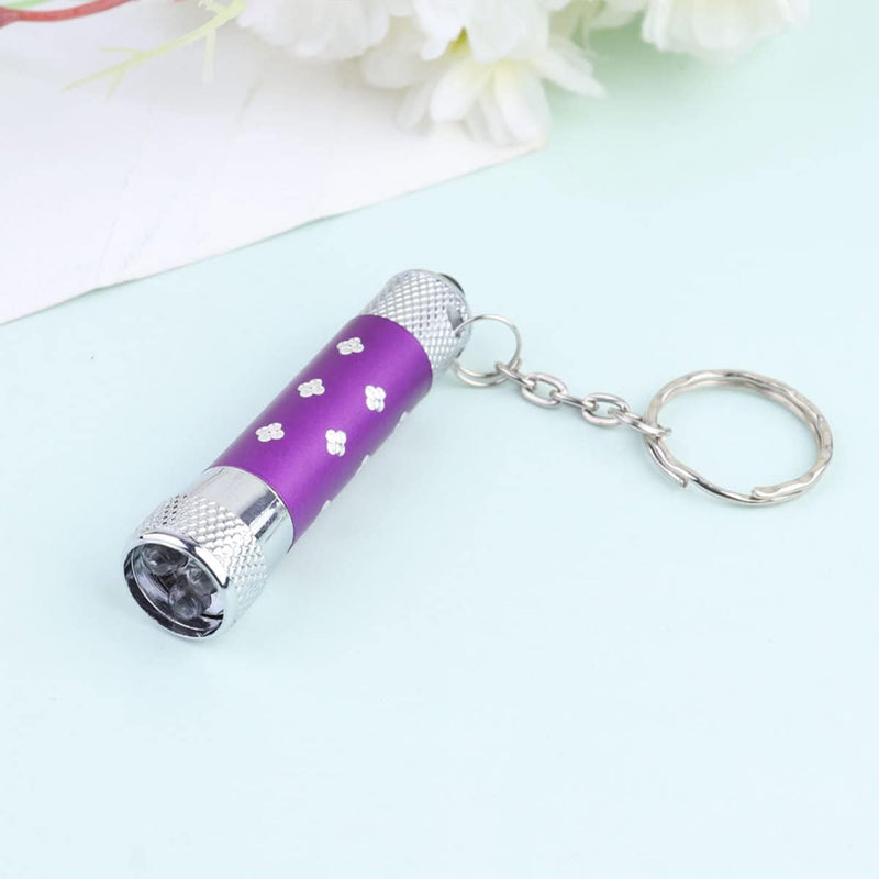 Uonlytech 15Pcs Emergency Camping Hiking Green Purple Torch Torches Holder Portable Flashlight Adults Keychains, Light Blue Assorted Aluminum Women, for Red Random Led Ultra Ring Gift Black Hardware > Tools > Flashlights & Headlamps > Flashlights Uonlytech   