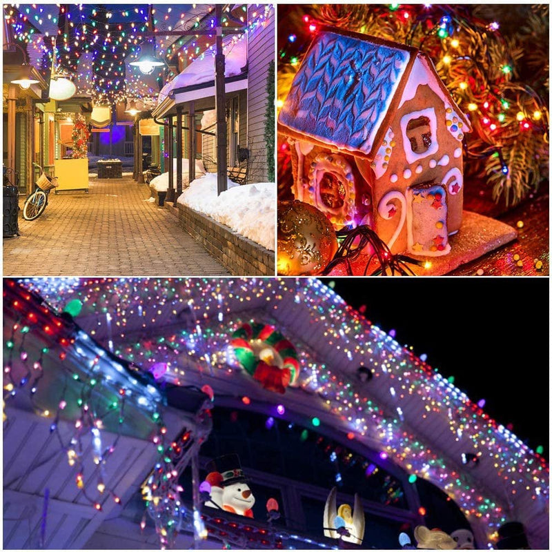 Upgraded Version Solar String Lights Outdoor Waterproof 72Ft 200 Leds Solar Powered Fairy Lights Decoration Copper Wire Lights with 8 Modes, for Patio Yard Valentine'S Day Christmas Decor Home & Garden > Decor > Seasonal & Holiday Decorations Lankey   