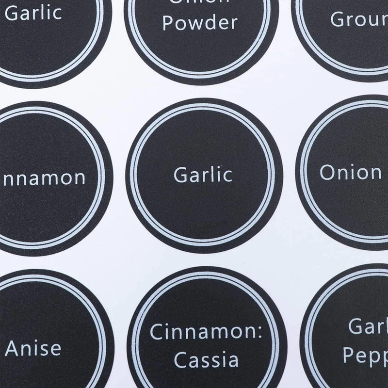 UPKOCH 13 Sheets Chalkboard Labels Spice Jars Labels Pantry Stickers Blackboard Stickers for Kitchen Storage Mason Jars Containers Cups Glass Bottles Hot Sauce Dasher Home & Garden > Decor > Decorative Jars UPKOCH   