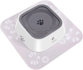 UPSKY Dog Bowl Dog Water Bowl No-Spill Pet Water Bowl Slow Water Feeder Dog Bowl No-Slip Pet Water Dispenser 35oz Feeder Bowl for Dogs and Cats Animals & Pet Supplies > Pet Supplies > Dog Supplies UPSKY white  