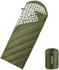 Uraclaire Sleeping Bag All Seasons,Lightweight and Waterproof, Great for Adults and Kids Outdoor Hiking，Hunting，Camping and Backpacking Sporting Goods > Outdoor Recreation > Camping & Hiking > Sleeping Bags Uraclaire Green  