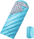 Uraclaire Sleeping Bag All Seasons,Lightweight and Waterproof, Great for Adults and Kids Outdoor Hiking，Hunting，Camping and Backpacking Sporting Goods > Outdoor Recreation > Camping & Hiking > Sleeping Bags Uraclaire Blue  