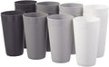 US Acrylic Newport 20 Ounce Unbreakable Plastic Stackable Water Tumblers in Green Grove | Set of 12 Drinking Cups | Reusable, Bpa-Free, Made in the USA, Top-Rack Dishwasher and Microwave Safe Home & Garden > Kitchen & Dining > Tableware > Drinkware US Acrylic Grey Stone  