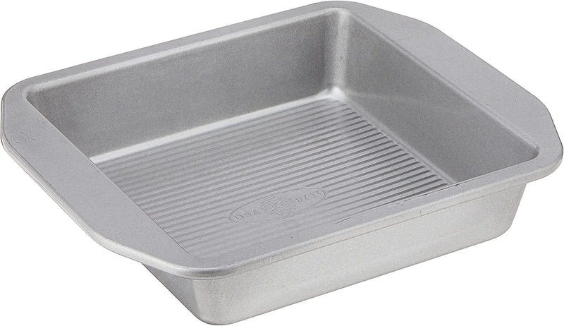 USA Pan 1120BW-3-ABC-1 American Bakeware Classics 8-Inch Square Cake and Brownie Pan, Aluminized Steel Home & Garden > Kitchen & Dining > Cookware & Bakeware USA Pan 8-Inch Square Pan - New Version  