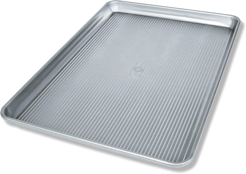 USA Pan Bakeware Half Sheet Pan, Warp Resistant Nonstick Baking Pan, Made in the USA from Aluminized Steel 17 1/4 X12 1/4 X1 Home & Garden > Kitchen & Dining > Cookware & Bakeware USA Pan Aluminized Steel Half Sheet 