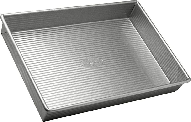 USA Pan Bakeware Rectangular Cake Pan, 9 X 13 Inch, Nonstick & Quick Release Coating, Made in the USA from Aluminized Steel Home & Garden > Kitchen & Dining > Cookware & Bakeware USA Pan Rectangular Cake Pan 9 x 13