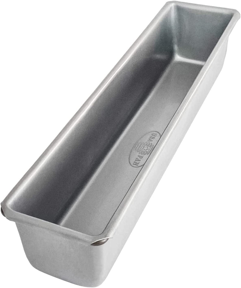 USA Pan Nonstick Standard Bread Loaf Pan, 1 Pound, Aluminized Steel Home & Garden > Kitchen & Dining > Cookware & Bakeware USA Pans Cocktail Loaf Pan 13.75 x 2.75 x 2.75 - Inch 
