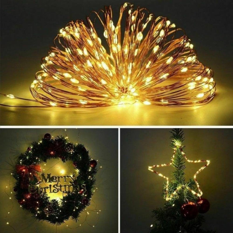 USB Fairy String Lights, 2/5/10/20M Led String Lights,Usb Plug in Starry Lights with Remote,Waterproof Copper Wire Fairy Lights for Valentine'S Day Home & Garden > Decor > Seasonal & Holiday Decorations CN   