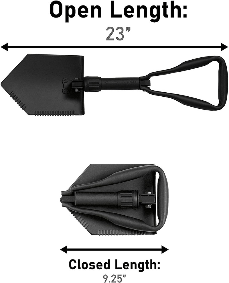 USGI Industries Military Style Tri-Fold Entrenching Tool (E-Tool)