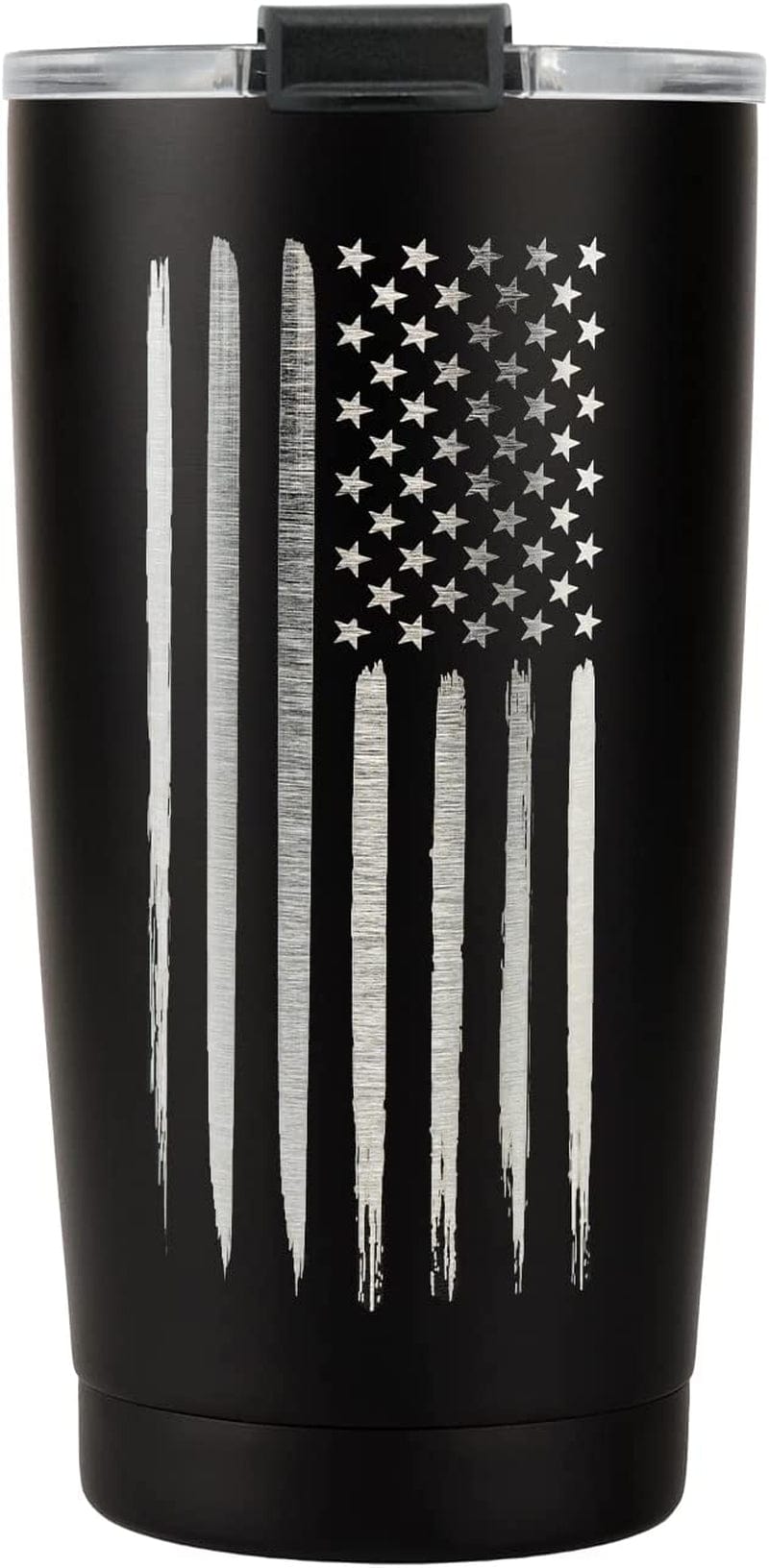 USN 20Oz Double Wall Vacuum Insulated Stainless Steel Navy Tumbler Travel Mug Home & Garden > Kitchen & Dining > Tableware > Drinkware Military Gift Shop AMERICAN FLAG  