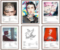 Usspo Weeknd Music Album Cover Poster Print Canvas Wall Art Limited Signed Starboy the Poster Room Aesthetic Set of 6 Dorm Decor 8X10 Inch Unframed Home & Garden > Decor > Artwork > Posters, Prints, & Visual Artwork Usspo Lil Peep 8x10 inch 