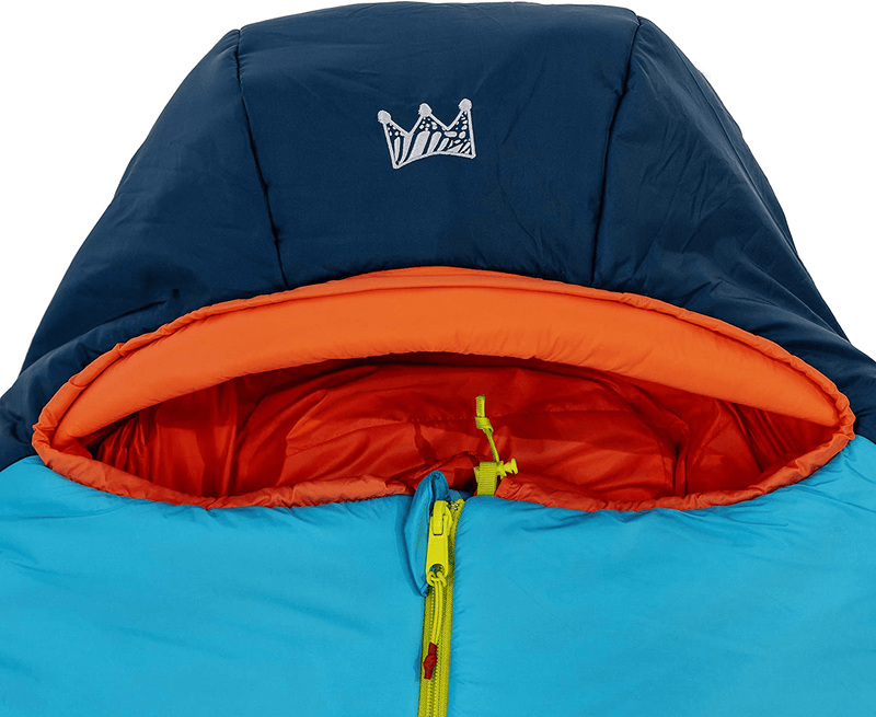 Ust Monarch Sleeping Bag with Temp Control, Heavy Duty Construction, Pillow Option and Carry Case for Camping, Hiking, Backpacking and Outdoors
