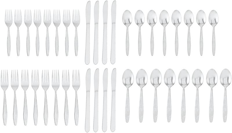 Utica Cutlery Streamline Flatware Set, 40 Piece (Service For Eight), Stainless Home & Garden > Kitchen & Dining > Tableware > Flatware > Flatware Sets Utica Cutlery   