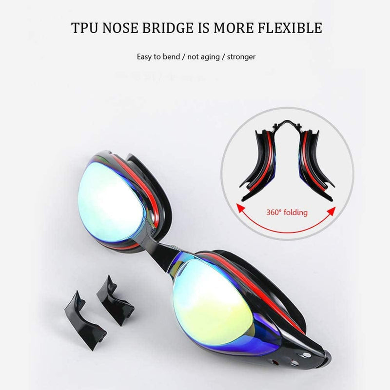 UTOBEST Nearsighted Swimming Goggle for Men Women, Shortsighted Swim Goggles for Adults Youth Sporting Goods > Outdoor Recreation > Boating & Water Sports > Swimming > Swim Goggles & Masks UTOBEST   