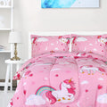 Utopia Bedding All Season Dinosaur Comforter Set with 2 Pillow Cases - 3 Piece Brushed Microfiber Kids Bedding Set for Boys/Girls - Soft and Comfortable - Machine Washable - White -(Twin/Twin XL) Home & Garden > Linens & Bedding > Bedding Utopia Bedding Unicorn Print Twin 