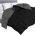 Utopia Bedding Comforter Duvet Insert - Quilted Comforter with Corner Tabs - Box Stitched down Alternative Comforter (Queen, White)