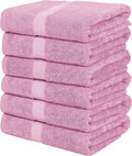 Utopia Towels [6 Pack Bath Towel Set, 100% Ring Spun Cotton (24 X 48 Inches) Medium Lightweight and Highly Absorbent Quick Drying Towels, Premium Towels for Hotel, Spa and Bathroom (White) Animals & Pet Supplies > Pet Supplies > Bird Supplies > Bird Cages & Stands Utopia Towels Pink 24 x 48 Inches 