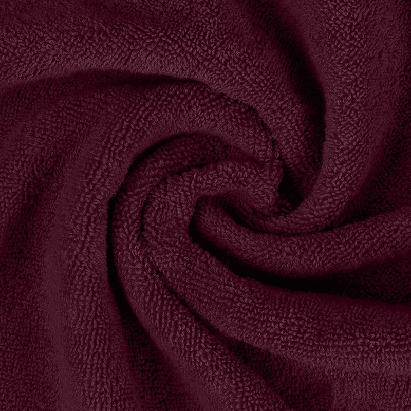 Utopia Towels 6 Piece Luxury Hand Towels Set, (16 X 28 Inches) 100% Ring Spun Cotton, Lightweight and Highly Absorbent 600GSM Towels for Bathroom, Travel, Camp, Hotel, and Spa (Burgundy) Home & Garden > Linens & Bedding > Towels Utopia Towels   