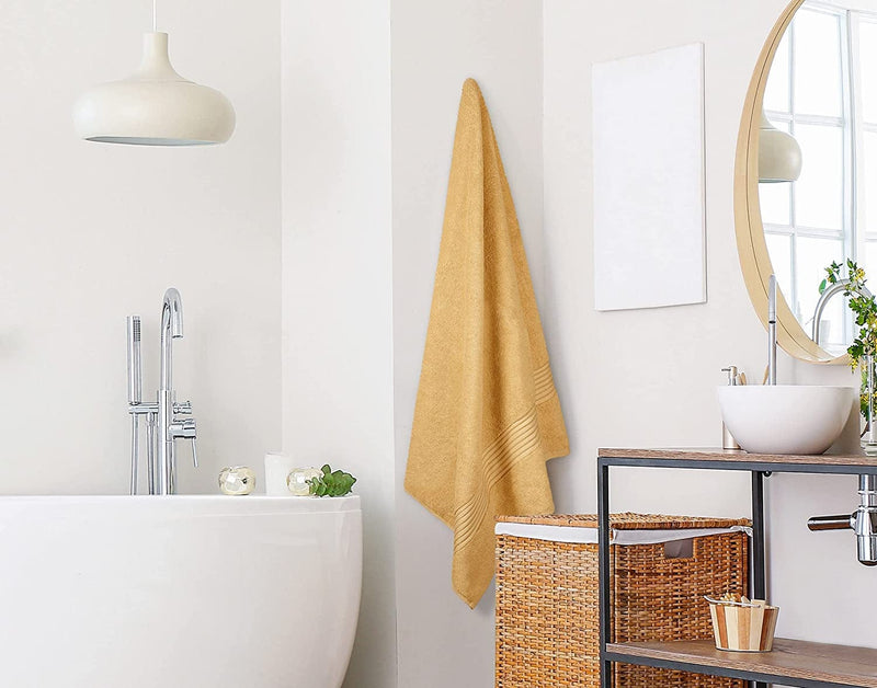 Utopia Towels - Luxurious Jumbo Bath Sheet - 600 GSM 100% Cotton Highly Absorbent and Quick Dry Extra Large Bath Towel - Super Soft Hotel Quality Towel (35 X 70 Inches, Beige) Home & Garden > Linens & Bedding > Towels Utopia Towels   