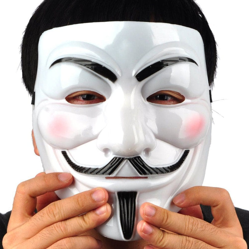 V for Vendetta Anonymous Guy Fawkes Plastic Mask Apparel & Accessories > Costumes & Accessories > Masks Reindear   