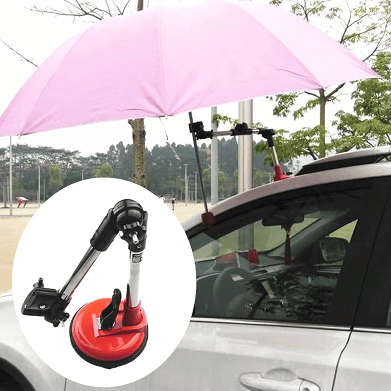 V-look Suction Cup Umbrella Stand, Quick-Disassembling Telescopic Umbrellas Stands Portable Preservative Strong and Sturdy for Most Cars Orange Home & Garden > Lawn & Garden > Outdoor Living > Outdoor Umbrella & Sunshade Accessories V-look   