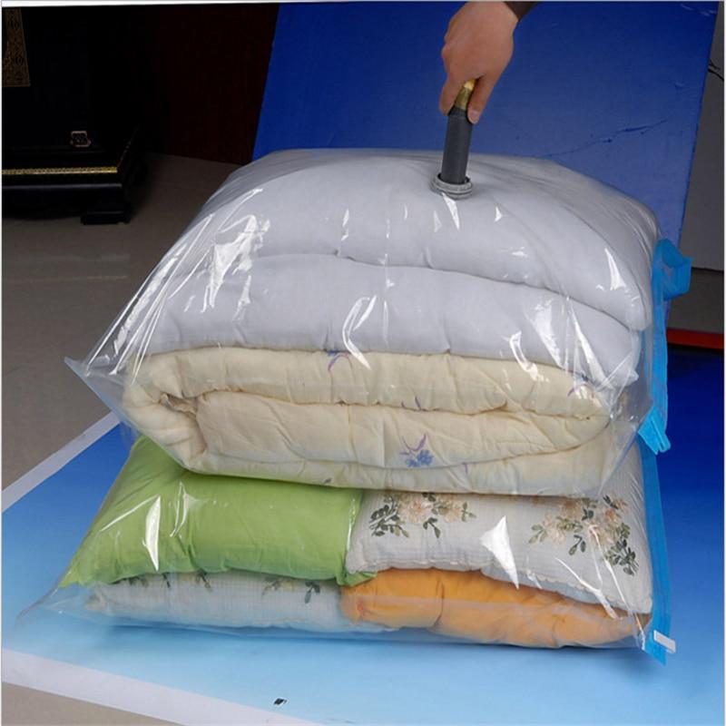 Vacuum Bag for Clothes With Valve Storage Bag Furniture > Cabinets & Storage > Armoires & Wardrobes KOL DEALS   
