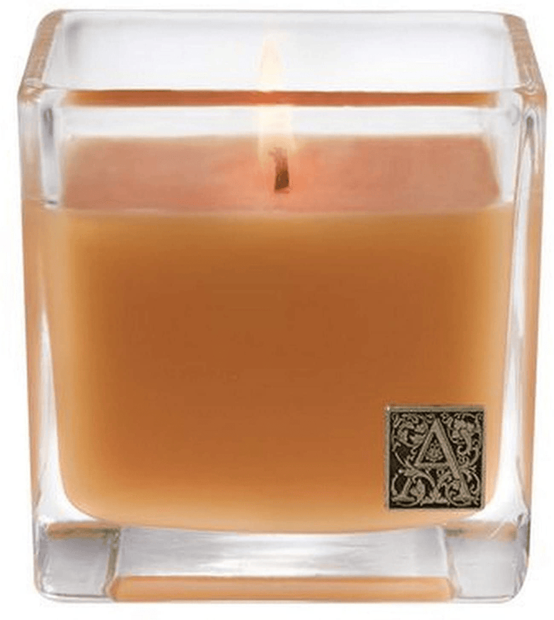 Valencia Orange Medium Glass Cube Candle by Aromatique Home & Garden > Decor > Home Fragrances > Candles Aromatique   